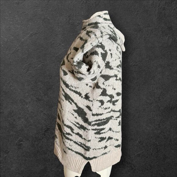 Madewell Thornton Mock Neck Sweater Womens Sz XS Alpaca Blend Oversized 42" Bust - Picture 4 of 10